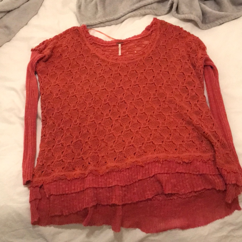 Orange Sweater